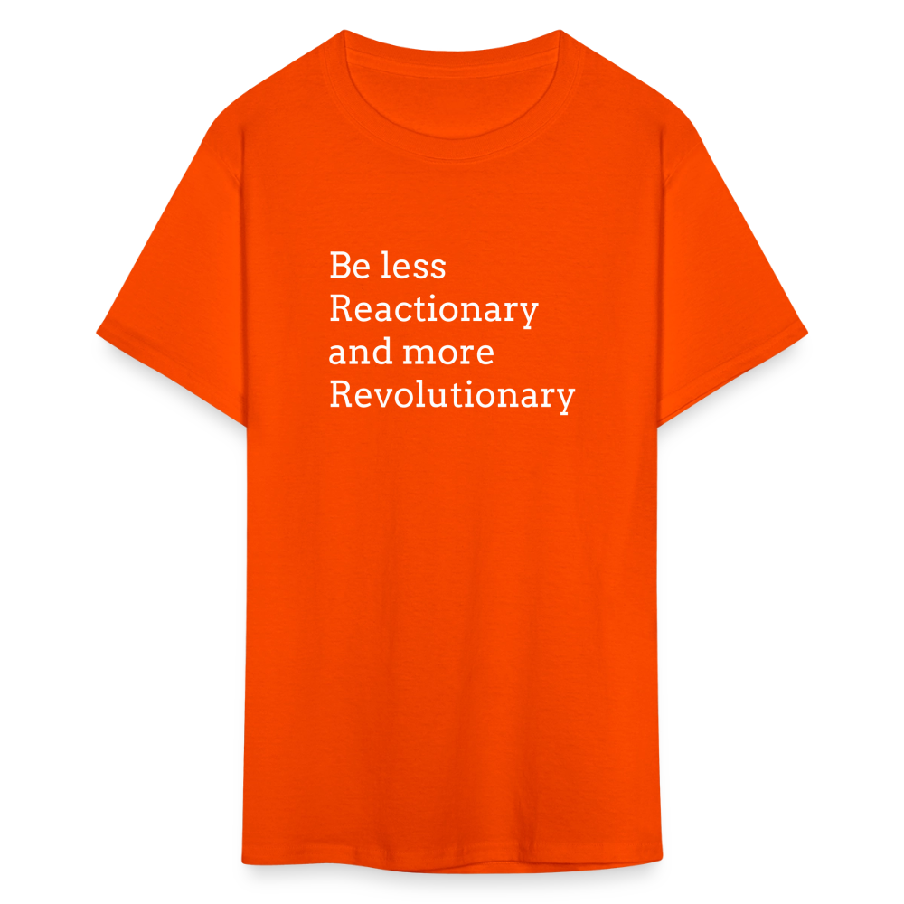 Reactionary/ Revolutionary Unisex Classic T-Shirt - orange