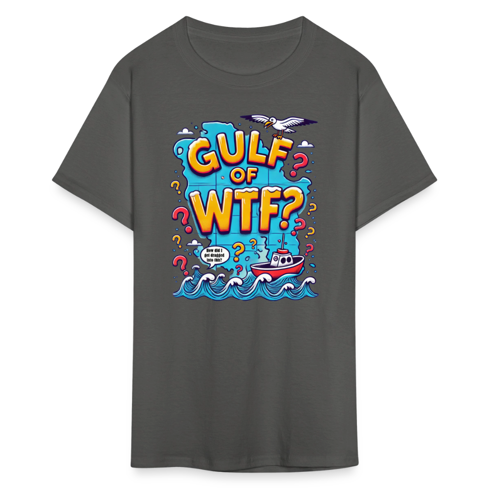 Gulf of WTF Tee Shirt - charcoal