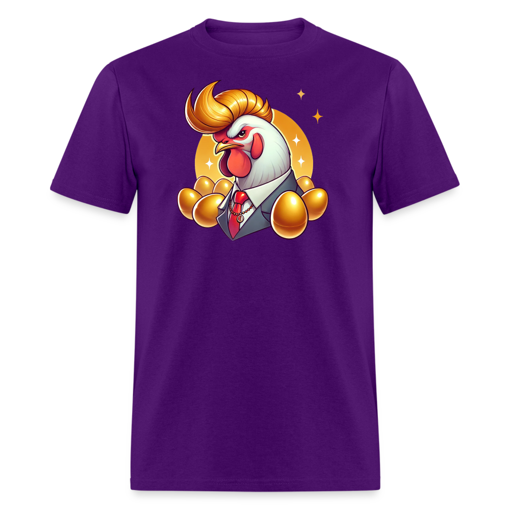 The Golden Cock Classic T-Shirt - purple