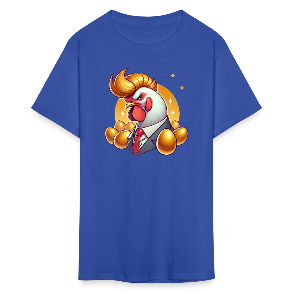 The Golden Cock Classic T-Shirt - royal blue