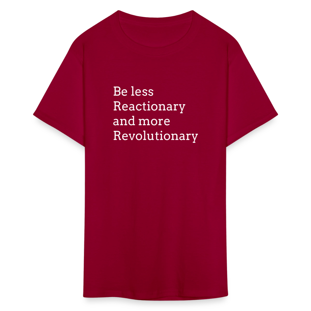 Reactionary/ Revolutionary Unisex Classic T-Shirt - dark red