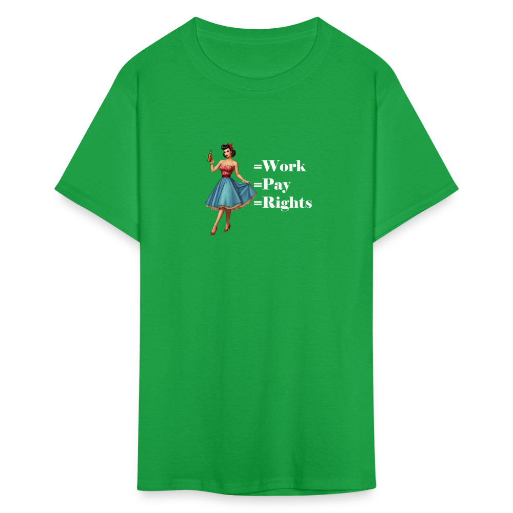 Equal Pay T-Shirt - bright green