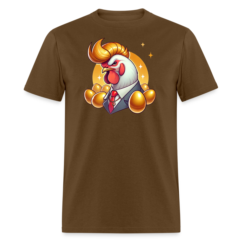 The Golden Cock Classic T-Shirt - brown