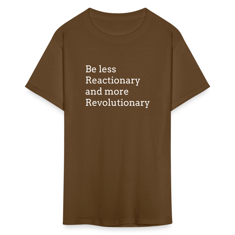 Reactionary/ Revolutionary Unisex Classic T-Shirt - brown