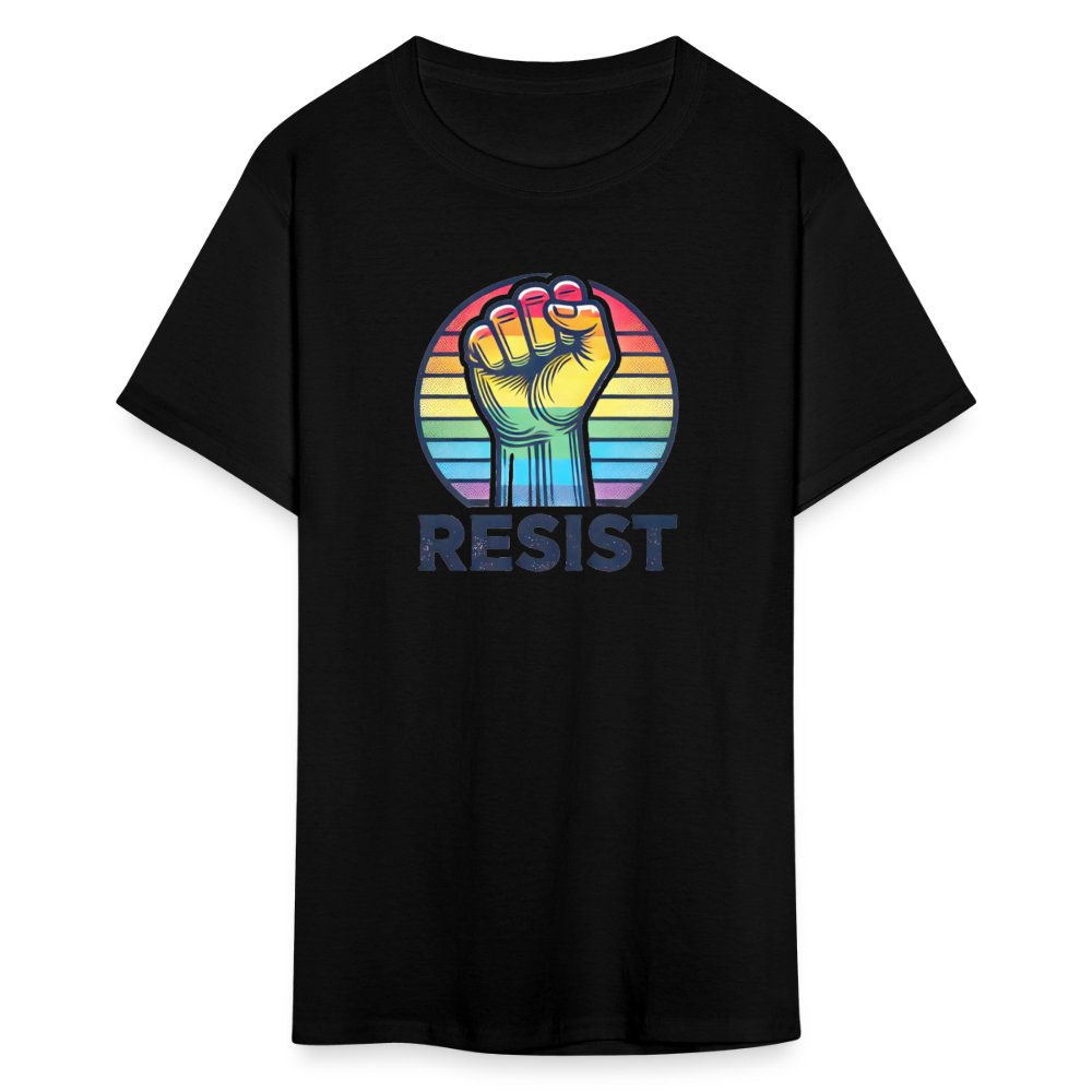 Pride RESIST Unisex Classic  Graphic Tee - black