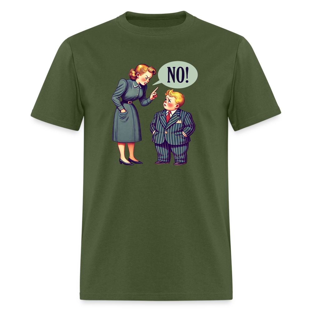 No, Donald! Graphic Tee - military green