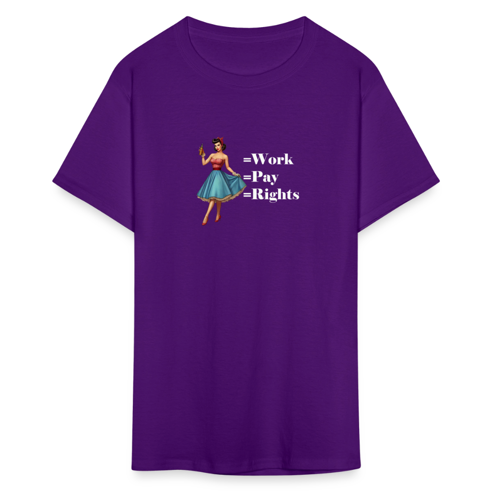 Equal Pay T-Shirt - purple