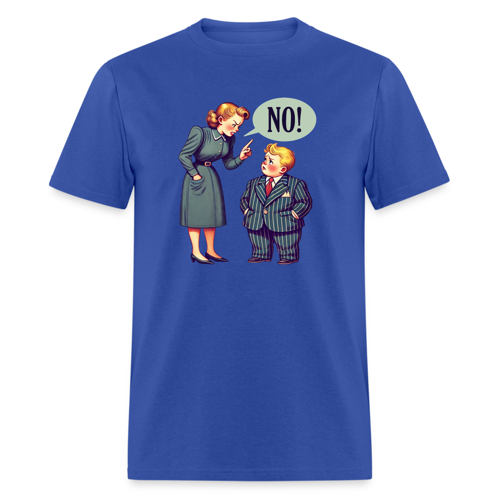 No, Donald! Graphic Tee - royal blue