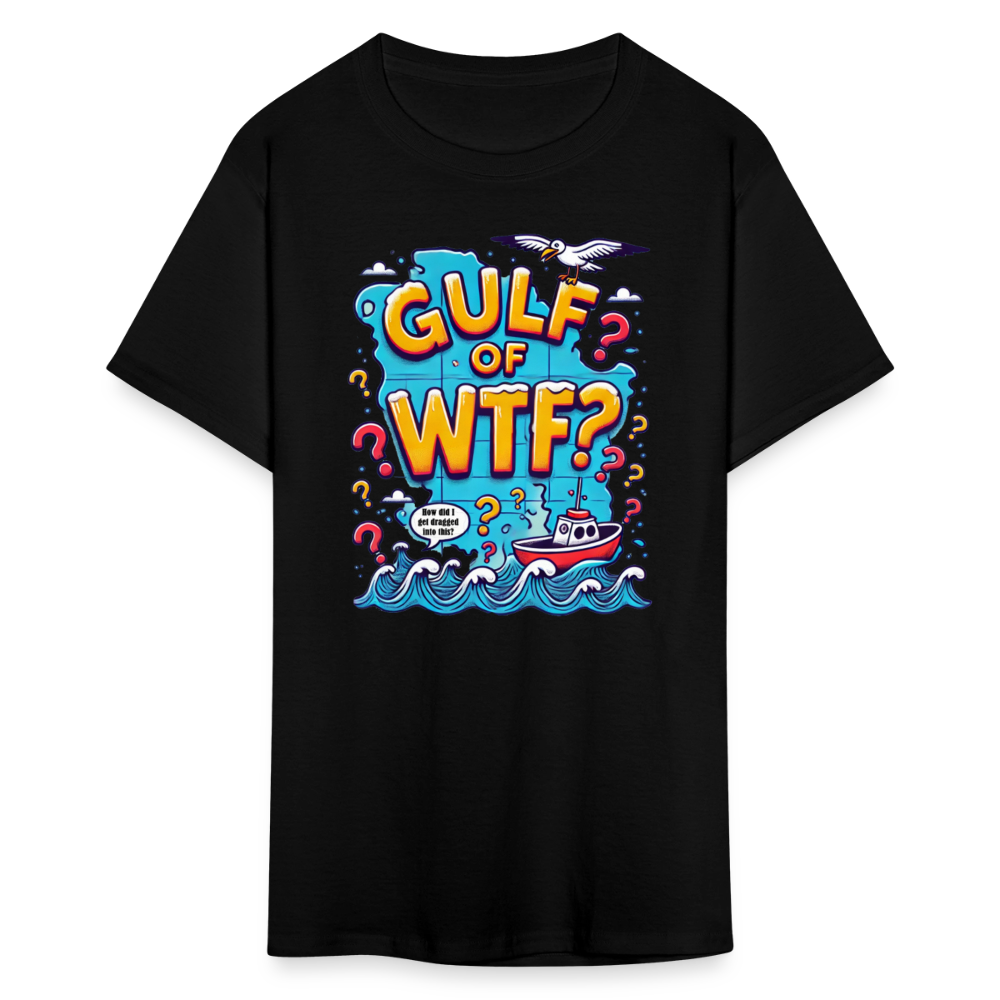 Gulf of WTF Tee Shirt - black