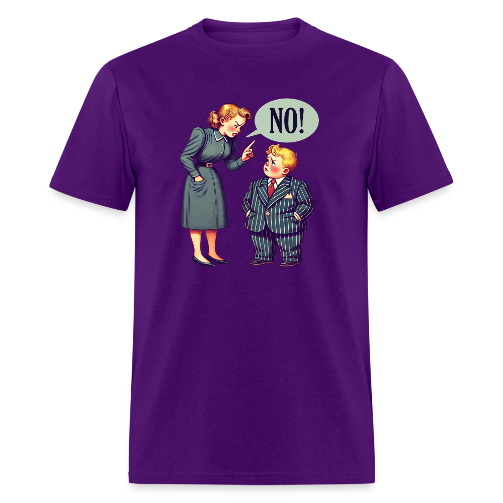 No, Donald! Graphic Tee - purple