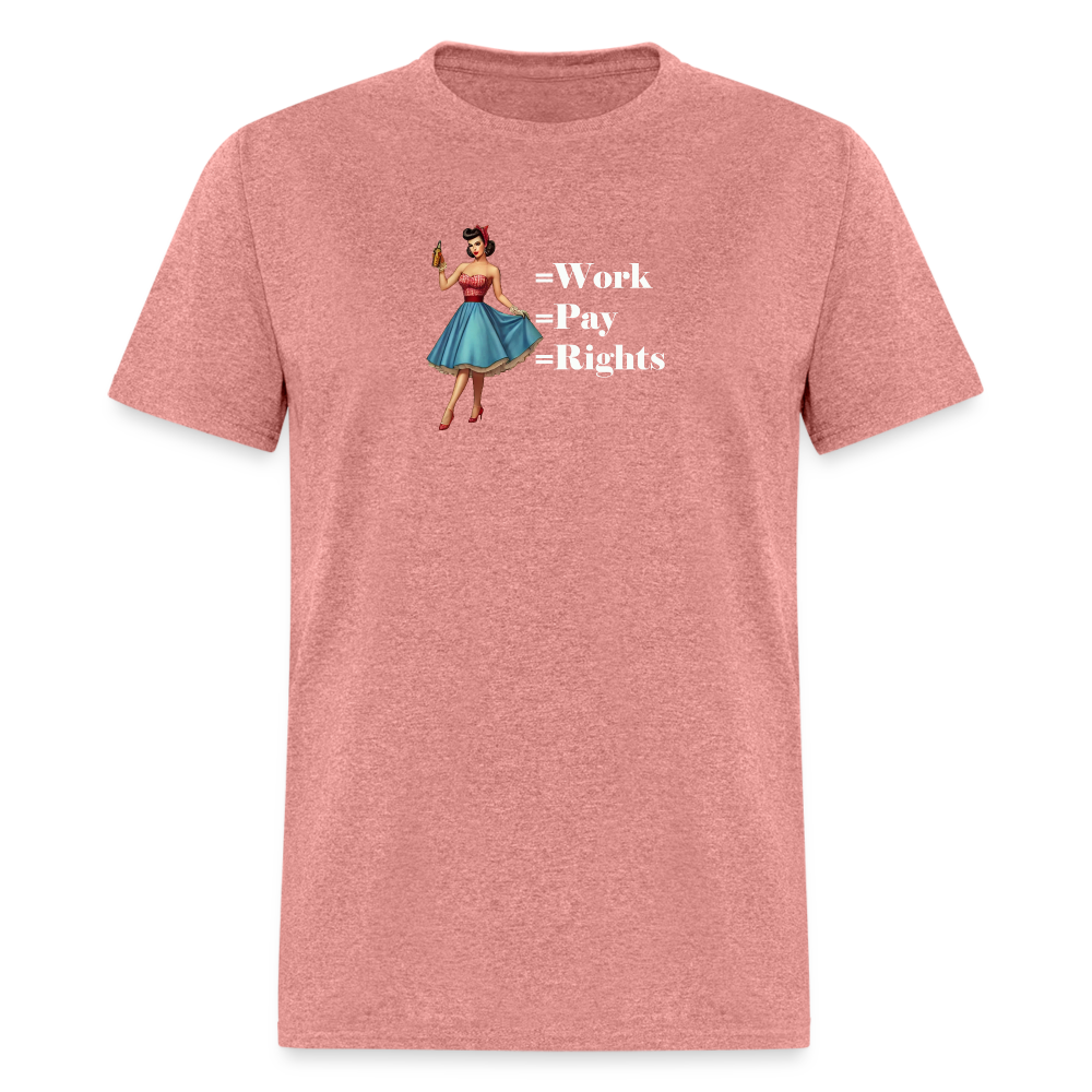 Equal Pay T-Shirt - heather mauve