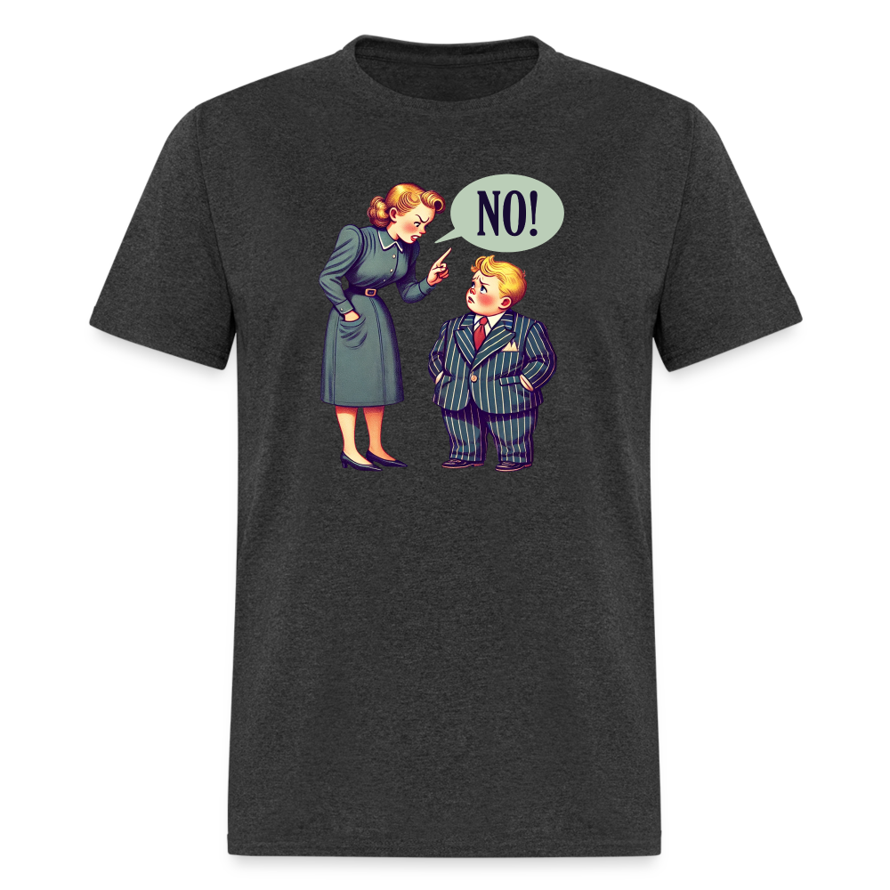 No, Donald! Graphic Tee - heather black