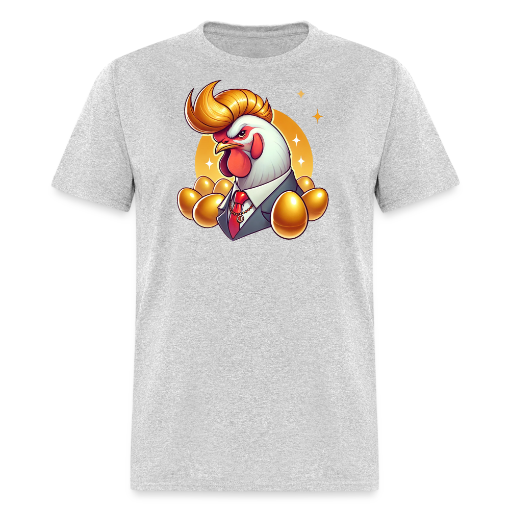 The Golden Cock Classic T-Shirt - heather gray